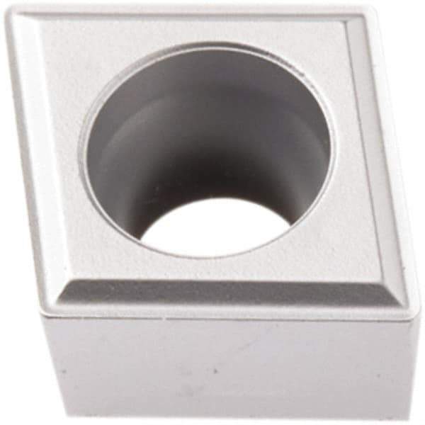 Seco - CCMT21.50.5 FF1 Grade TP2501 Carbide Turning Insert - Al2O3 Finish, 80° Diamond, 1/4" Inscr Circle, 3/32" Thick, 1/128" Corner Radius - Apex Tool & Supply