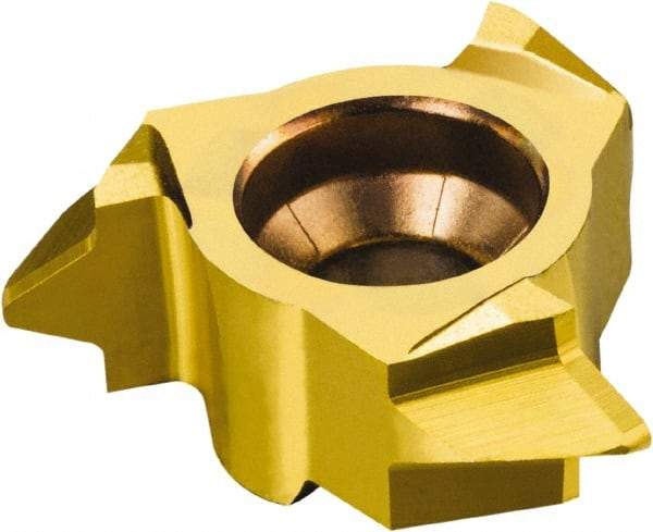 Sandvik Coromant - 11 TPI, Internal Thread, Whitworth Standard, 327..WH-TH 1025 Grade Thread Mill Insert - Carbide, TiAlN+TiN Coating - Apex Tool & Supply