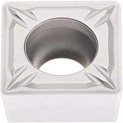 Seco - SCMT32.51 MF2 Grade TP2501 Carbide Turning Insert - Al2O3 Finish, 90° Square, 3/8" Inscr Circle, 5/32" Thick, 1/64" Corner Radius - Apex Tool & Supply