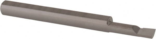 Scientific Cutting Tools - 0.14" Min Bore Diam, 1/2" Max Bore Depth, 3/16 Shank Diam, Boring Bar - Apex Tool & Supply