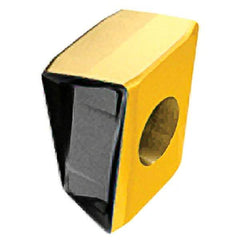 Iscar - T490 LNHT080412 Grade IC810 Carbide Milling Insert - AlTiN/TiN Finish, 0.2705" Thick, 1.2mm Corner Radius - Apex Tool & Supply