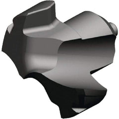 Kennametal - Series KenTIP, 15.1mm Diam Grade KCP15 140° Replaceable Drill Tip - Carbide, AlTiN Finish, T Seat Size - Apex Tool & Supply