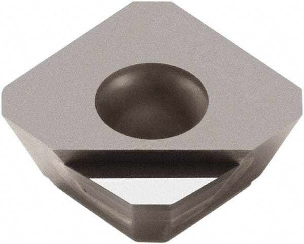 Seco - SEEX09T3 L1 Grade PCD05 PCD Milling Insert - Uncoated, 0.1563" Thick, 0.3752" Inscribed Circle - Apex Tool & Supply