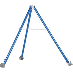 Vestil - 1 Ton Load Capacity Tripod High Stand - 105 to 165-3/4" High - Apex Tool & Supply