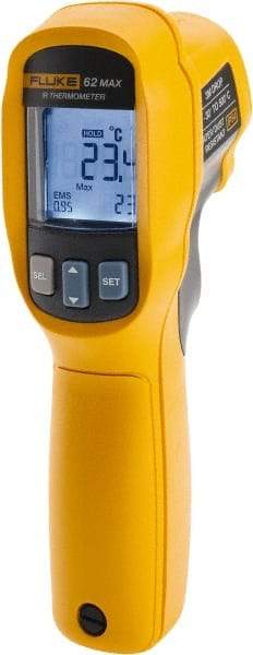 Fluke - -30 to 500°C (-22 to 932°F) Infrared Thermometer - 10:1 Distance to Spot Ratio - Apex Tool & Supply