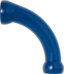 Loc-Line - 1/2" Hose Inside Diam, Coolant Hose Extended Elbow - For Use with Loc-Line Modular Hose System - Apex Tool & Supply