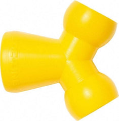 Loc-Line - 1/2" Hose Inside Diam, Coolant Hose Y-Fitting - For Use with Loc-Line Modular Hose System - Apex Tool & Supply