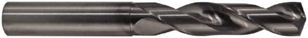 M.A. Ford - 5.7mm 142° Solid Carbide Jobber Drill - ALtima Finish, Right Hand Cut, Spiral Flute, Straight Shank, 66mm OAL - Apex Tool & Supply