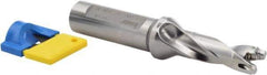 Iscar - 0.492" to 0.508" Diam, 3xD, 1.47" Max Depth, 5/8" Shank Diam, 4.04" OAL, Replaceable-Tip Drill - FCP, ICK, ICK-2M, ICM, ICP, iCP-2M Insert, 37318391 Toolholder, Series SumoCham - Apex Tool & Supply