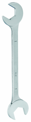 1-3/4 x 1-3/4" - Chrome Satin Double Open End Angle Wrench - Apex Tool & Supply