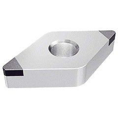 Iscar - DNGA432 M2 Grade IB10S PCBN Turning Insert - Uncoated, 55° Diamond, 1/2" Inscr Circle, 3/16" Thick, 1/32" Corner Radius - Apex Tool & Supply