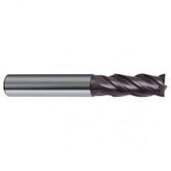 4mm Dia. - 57mm OAL - 4 FL Variable Helix Firex Carbide End Mill - Apex Tool & Supply