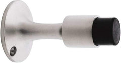 IVES - 6" Projection Wall Door Stop - Screw Mount, Satin Chrome Finish - Apex Tool & Supply