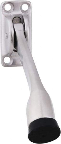IVES - 4" Projection Floor Door Stop - Screw Mount, Satin Chrome Finish - Apex Tool & Supply