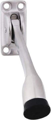 IVES - 4" Projection Floor Door Stop - Screw Mount, Satin Chrome Finish - Apex Tool & Supply