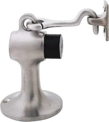 IVES - 4" Projection Floor Door Stop - Screw Mount, Satin Chrome Finish - Apex Tool & Supply