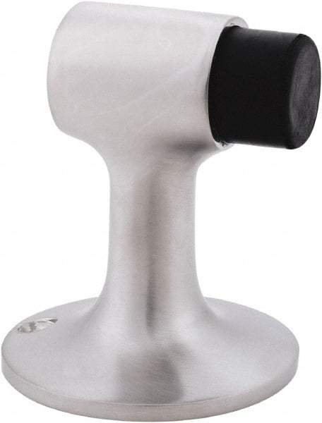 IVES - 4" Projection Floor Door Stop - Screw Mount, Satin Chrome Finish - Apex Tool & Supply