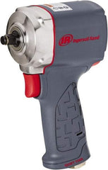 Ingersoll-Rand - 3/8" Drive, 7,000 RPM, 380 Ft/Lb Torque Impact Wrench - Pistol Grip Handle, 1,250 IPM, 17 CFM, 90 psi, 1/4" NPTF Inlet - Apex Tool & Supply
