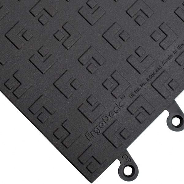 Wearwell - 1 10-Piece 18" Long x 18" Wide x 7/8" Thick, Anti-Fatigue Modular Matting System - Apex Tool & Supply