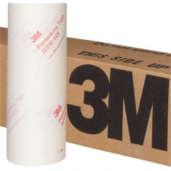 3M - 24" Wide x 100 Yd Long Clear Painter's Tape - Series 80767 - Apex Tool & Supply