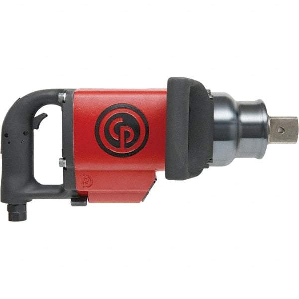 Chicago Pneumatic - 1-1/2" Drive, 3,500 RPM, 3,600 Ft/Lb Torque Impact Wrench - D-Handle, 51.5 CFM, 90 psi, 1/2" NPT Inlet - Apex Tool & Supply