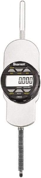 Starrett - Electronic Drop Indicators Minimum Measurement (Decimal Inch): 0.0000 Minimum Measurement (mm): 0.00 - Apex Tool & Supply