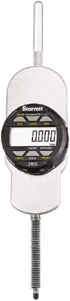 Starrett - Electronic Drop Indicators Minimum Measurement (Decimal Inch): 0.0000 Minimum Measurement (mm): 0.00 - Apex Tool & Supply
