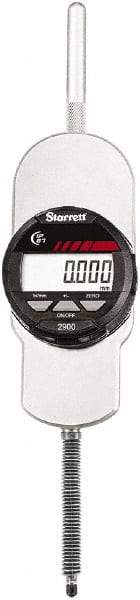 Starrett - Electronic Drop Indicators Minimum Measurement (Decimal Inch): 0.0000 Minimum Measurement (mm): 0.00 - Apex Tool & Supply