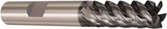 Seco - 20mm, 5 Flute, Single End, Solid Carbide, Corner Chamfer End Mill - 114mm OAL, 48° Helix, Right Hand Flute, 50mm LOC, Right Hand Cut - Apex Tool & Supply