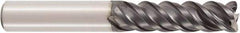Seco - 16mm, 4 Flute, Single End, Solid Carbide, 0.4mm Corner Radius End Mill - 100mm OAL, 48° Helix, Right Hand Flute, 50mm LOC, Right Hand Cut - Apex Tool & Supply