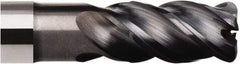 Seco - 16mm, 32mm LOC, 16mm Shank Diam, 100mm OAL, 5 Flute, Solid Carbide Square End Mill - Single End, SIRON-A Finish, Helical Flute, Right Hand Cut, Right Hand Flute - Apex Tool & Supply