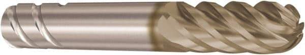 Seco - 16mm Diam, 44mm LOC, 6 Flute Solid Carbide Ball End Mill - HXT Finish, Single End, 99mm OAL, 4.5mm Shank Diam, Spiral Flute - Apex Tool & Supply