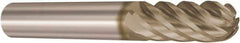 Seco - 10mm Diam, 26mm LOC, 6 Flute Solid Carbide Ball End Mill - HXT Finish, Single End, 72mm OAL, 4.5mm Shank Diam, Spiral Flute - Apex Tool & Supply