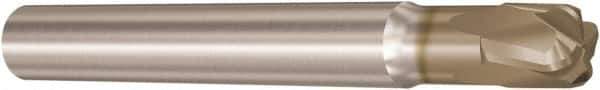 Seco - 10mm, 4 Flute, Single End, Solid Carbide, 3mm Corner Radius End Mill - 80mm OAL, 10° Helix, Right Hand Flute, 3mm LOC, Right Hand Cut, 32mm Extended Reach - Apex Tool & Supply