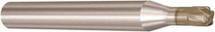 Seco - 2mm, 4 Flute, Single End, Solid Carbide, 1mm Corner Radius End Mill - 50mm OAL, 10° Helix, Right Hand Flute, 1mm LOC, Right Hand Cut, 16mm Extended Reach - Apex Tool & Supply