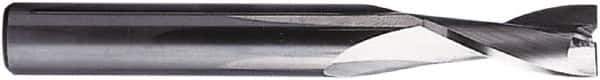 Seco - 16mm, 20mm LOC, 15.7mm Shank Diam, 125mm OAL, 2 Flute, Solid Carbide Square End Mill - Single End, Uncoated, Helical Flute, 25° Helix, Centercutting, Right Hand Cut, Right Hand Flute - Apex Tool & Supply