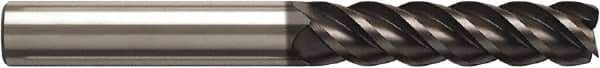 Seco - 25mm, 80mm LOC, 25mm Shank Diam, 150mm OAL, 4 Flute, Solid Carbide Square End Mill - Single End, NXT Finish, Helical Flute, Centercutting, Right Hand Cut, Right Hand Flute, Series JS514 - Apex Tool & Supply