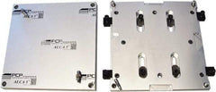 Mitee-Bite - Square Aluminum CNC Clamping Pallet - 379mm Wide x 379mm Long x 25.4mm Thick - Apex Tool & Supply
