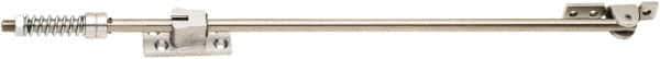 GLYNN-JOHNSON - 26" Long Satin Chrome Door Holder - Grade 1, 26" Stem Length - Apex Tool & Supply