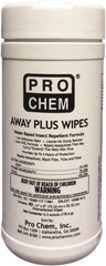 Pro Chem - 40 Count 25% DEET Towelette - For Mosquitos, Chiggers, Gnats, Stable Flies, Fleas, Ticks, Black Flies, Sand Flies - Apex Tool & Supply
