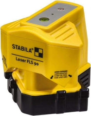 Stabila - 2 Beam 490' Max Range Cross Line Level - Red Beam, 3/16" at 50' Accuracy, Battery Included - Apex Tool & Supply