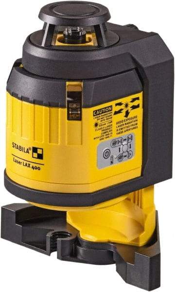 Stabila - 4 Beam 490' Max Range Cross Line Level - Red Beam, 3/16" at 50' Accuracy, Battery Included - Apex Tool & Supply