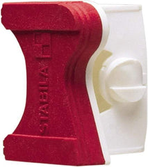 Stabila - Level Replacement End Cap Mount - Red, Use with R300 Series Levels - Apex Tool & Supply