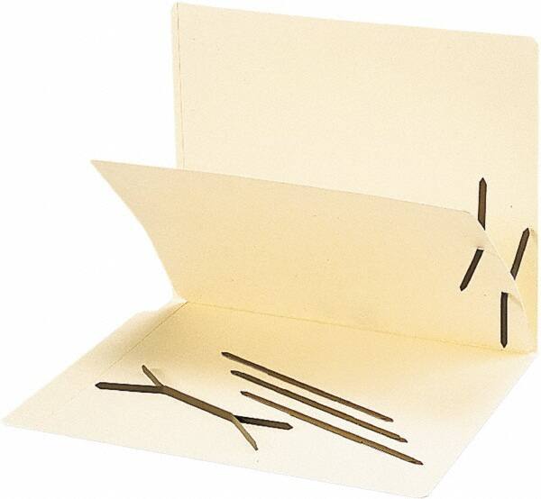 SMEAD - 100 Piece Paper File Fasteners - 2-1/2" Long - Apex Tool & Supply