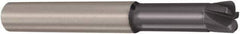 Seco - 6mm, 5 Flute, Single End, Solid Carbide, 1mm Corner Radius End Mill - 130mm OAL, 0° Helix, Right Hand Flute, 0.5mm LOC, Right Hand Cut, 84mm Extended Reach - Apex Tool & Supply