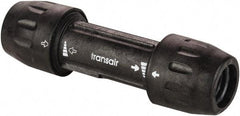 Transair - 1/2" ID, 16.5mm OD, Union - Plastic, 232 Max psi, 4-3/4" Long - Apex Tool & Supply