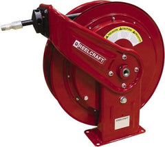 Reelcraft - 65' Spring Retractable Hose Reel - 3,250 psi, Hose Included - Apex Tool & Supply