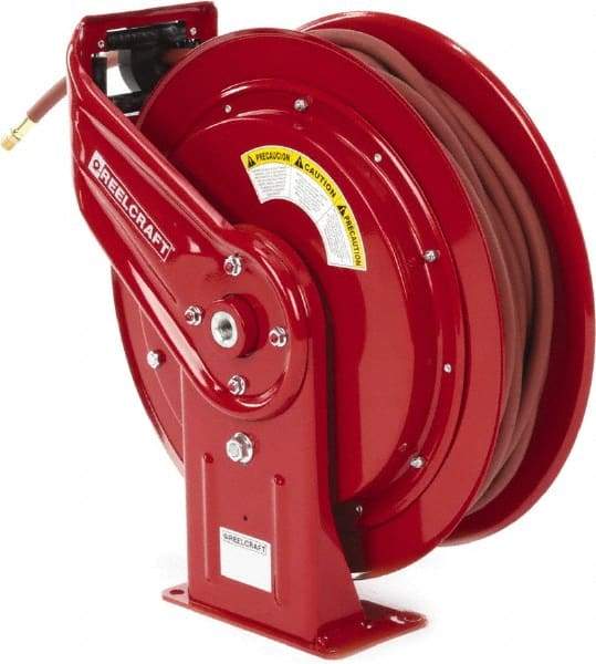 Reelcraft - 100' Spring Retractable Hose Reel - 300 psi, Hose Included - Apex Tool & Supply