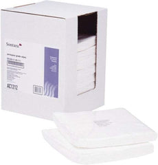 NuTrend Disposables - Flat Fold Aerospace Wipes - Bag, 12" x 12" Sheet Size, White - Apex Tool & Supply