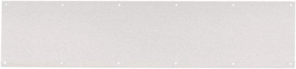 IVES - 34" Long x 8" High Stainless Steel Kickplate - Satin Chrome Finish - Apex Tool & Supply